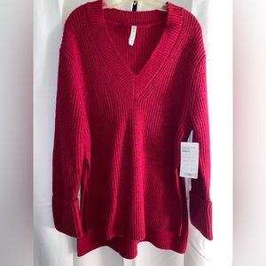 Athleta Shasta V-Neck Sweater